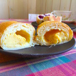おちゃのじかん - クリームパン 150円 断面