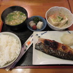 Himawari - 焼魚セット（サバ）　920円