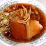 山大前 やまとや - 山大前 やまとや(山形県米沢市城南)中華そば650円