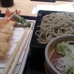 江戸せいろう蕎麦 東京駅グランスタダイニング店 - 天そば