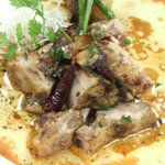 Ｂｌｕｅ - 地鶏のグリル・ペペロンチーノ・ジャポネソース【１８００円】