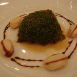 オーベルジュ・ド・リル - 鴨腿肉のコンフィ　パセリ風味のカスレ仕立て　”ル・バエレンタルスタイル”