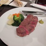 カプリス - 上州和牛のロースステーキ2015.12.08