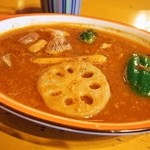 カレー魂 デストロイヤー - とり、ぶた、羊の3種肉MIXカレー！