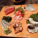 海力 - マグロ・サヨリ・サザエ・甘エビ・多胡・ひらめ?