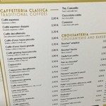 Motta - メニュー