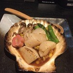札幌モダンレストラン　えりも亭 - 帆立のバター焼き