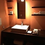 星のや軽井沢 - 洗面台