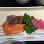 星のや軽井沢 - 焼き鮭