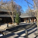 星のや軽井沢 - 朝のハルニレテラス