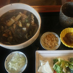 吉清水茶屋 - 山菜蕎麦