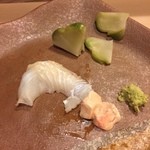 うを徳 - 利尻平目、平目の肝