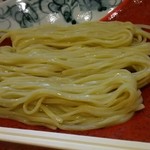 中華そば うえまち - ひんやり もっちり ツルツル つやつや麺