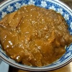 やまいち - カレーうどん♪小さく見えて、意外にボリューミーです 