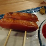 立ち呑み 魚平 - 「ソーセージ串」