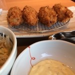 やよい軒 - カキフライ定食