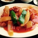 中国料理 品川大飯店 - 酢豚（日替りランチ）