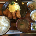 とんかつと珈琲の店　こんの - ヒレカツ定食820円