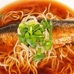 匠の手もみ蕎麦と健康野菜のかき揚げ にこあん - ニシンそば