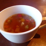 ハッピーハッピーカレー - <'15/12/09>お代りＯＫのスープ