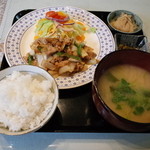 Gurin Hausu - 日替わりランチ（生姜焼き定食）