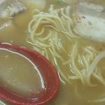 来々軒 - 味噌チャーシュー麺のスープ、麺、チャーシュー