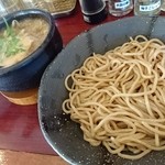 麺や　つるり - 極上きまぐれつけ麺 牡蠣入り　1,200円（新価格）