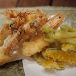 魚匠 銀平本店 - 天ぷら盛り合わせ