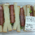 ディオ - 厚切りハムカツサンド<税込>165円(2015.12.08)