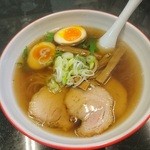 黒船 - 特製秋刀魚出汁らーめん（醤油）￥950