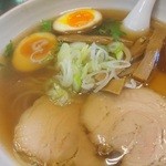黒船 - 秋刀魚と鶏のWスープです
