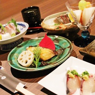 [Sushi Kaiseki] Full of charm of our restaurant.