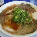 来来亭 - 背油たっぷり、でもあっさり食べられました♪