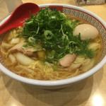 どうとんぼり神座 - ネギ煮たまごラーメン