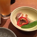 鮨酒肴や魚忠本店 - 付き出し