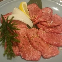 焼肉 元気 - 上タン塩