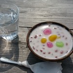 カフェくるくま - くるくまぜんざい（420円）です。