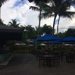 Shangri-La's Rasa Ria Resort - テラス席