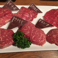 NO MEAT, NO LIFE.2nd - 黒毛和牛盛り合わせ 200g ¥2,980