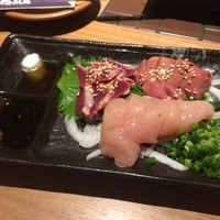 葛城 - お刺身三種盛り合わせ(\980)