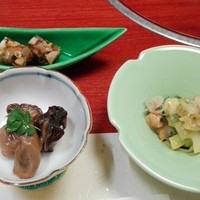 一つ木竹林草 - 小鉢さん　煮凝り　ぬた　牡蠣