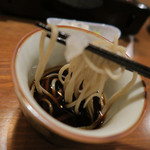 手打ち蕎麦 ほかげ - 〆啜り