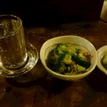 源氏 - 高清水、お通し