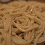 手打ち蕎麦 ほかげ - 小海老かき揚げ（冷たい蕎麦）大盛り＆せいろ　ズームアップ