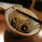 手打ち蕎麦 ほかげ - 〆啜り