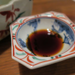 手打ち蕎麦 ほかげ - 鱧板　ズームアップ