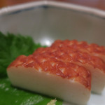 手打ち蕎麦 ほかげ - 鱧板　ズームアップ