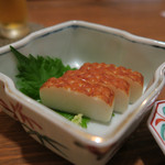 手打ち蕎麦 ほかげ - 鱧板　ズームアップ