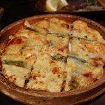 コリアン＆オキナワンチャンプルー あしびなぁ～ - 海鮮チヂミ