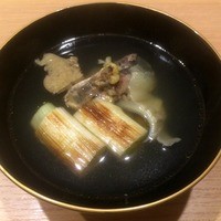 割烹 にしい - すっぽんスープ